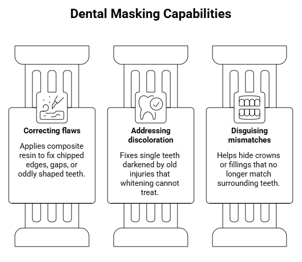 teeth whitening vs teeth masking